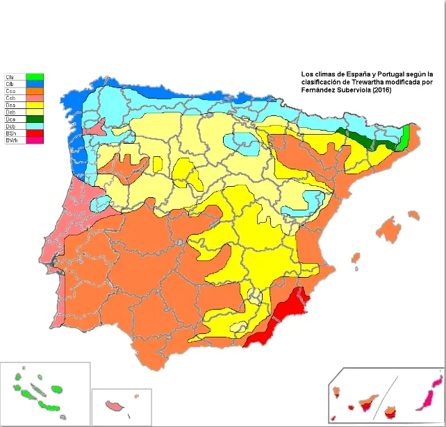 Qué zona de España tiene el mejor clima 4 Qué zona de España tiene el mejor clima