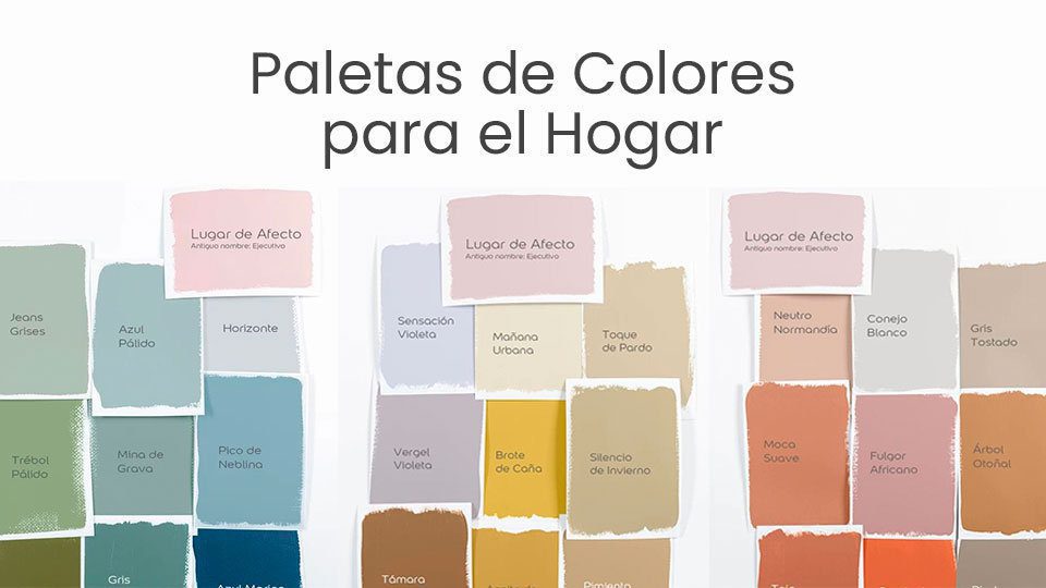 Paleta de colores para exteriores de casas