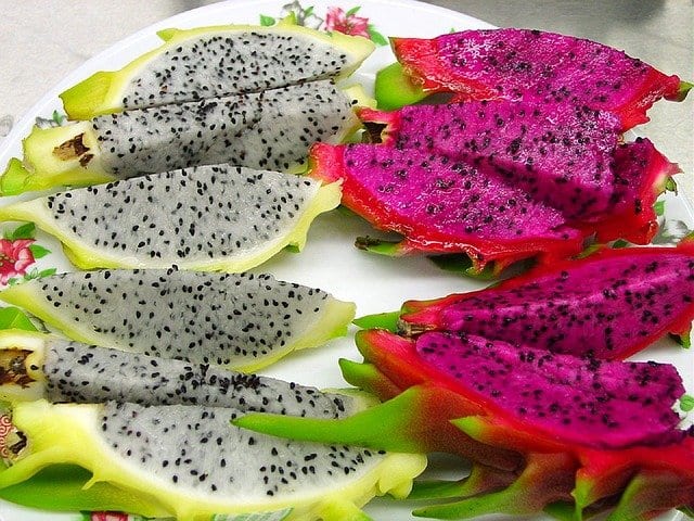 Pitaya en diferentes entornos de crecimiento