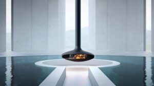 chimenea cerrada con proteccion contra agua