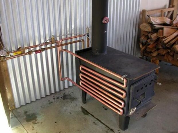 Serpentín para calentar agua en chimenea: ahorra dinero y energía