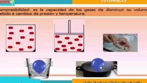 collage de experimentos con diferentes tipos de gases