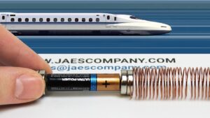 como construir un tren magnetico casero