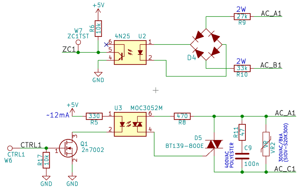 Cómo realizar el control de motor con triac 8 Cómo realizar el control de motor con triac