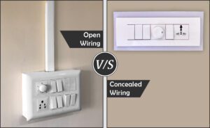 comparacion de instalaciones electricas ocultas y a la vista
