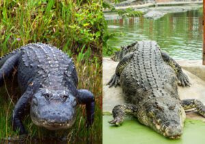 comparacion visual caiman vs cocodrilo