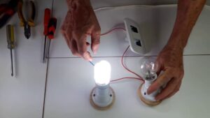 conexion en paralelo de dos lamparas