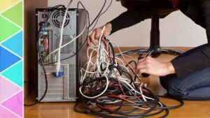 Cuál es la diferencia entre transmisión de datos en serie y paralelo 11 conexiones de cables enredados y ordenados