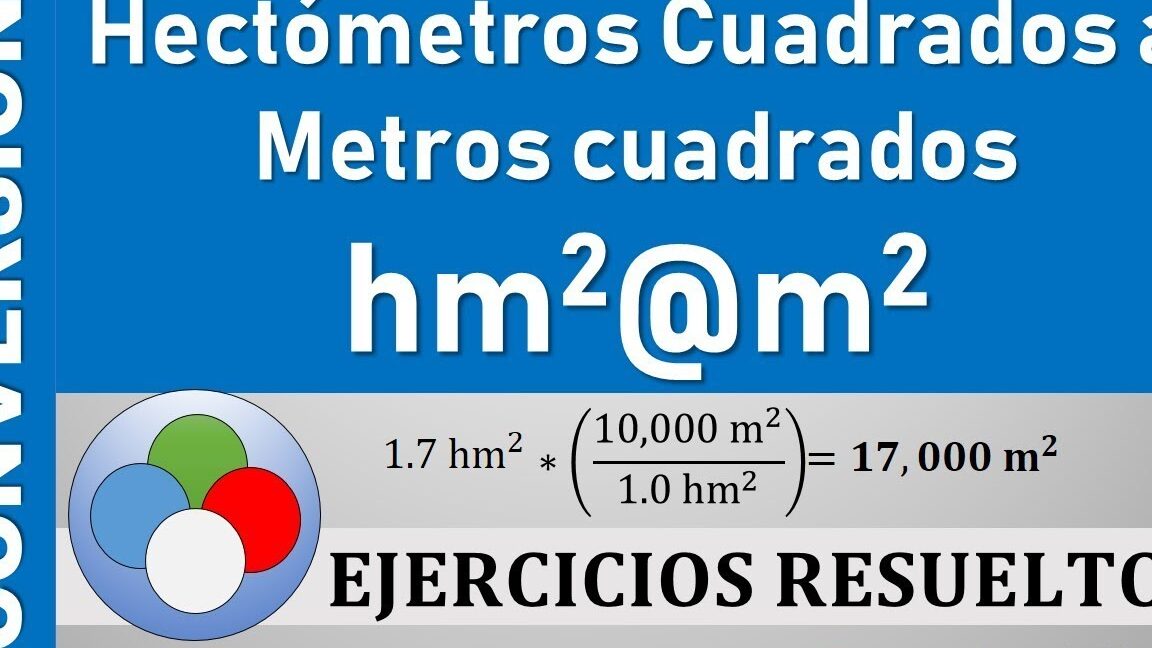 Conversión De Hectómetro Cuadrado A Metro Cuadrado: Guía Práctica »  ✓