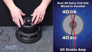 conversion de impedancia 4 ohms a 2 ohms