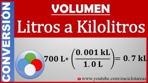 cuanto es 20 litros a kilos conversion y explicacion