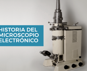 descubre el primer microscopio electronico de transmision