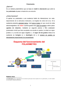 descubre la polarimetria que es y como funciona esta tecnica de medicion
