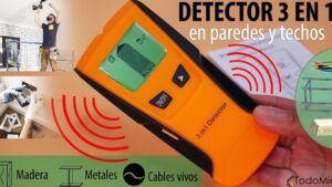 detector de cables en la pared