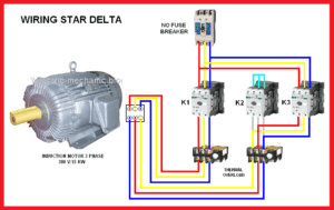 diagrama de conexion en delta de motor