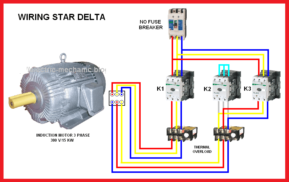 Cómo realizar la conexión en delta de un motor de 6 puntas a 440V