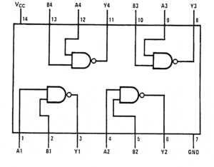 diagrama esquematico de una compuerta and