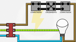 Descubre el esquema perfecto de tres conmutadores para tu punto de luz 18 esquema de tres conmutadores para punto de luz