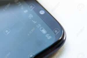 icono de telefono con 4g en pantalla
