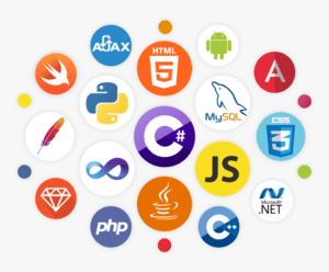 iconos de diferentes lenguajes de programacion