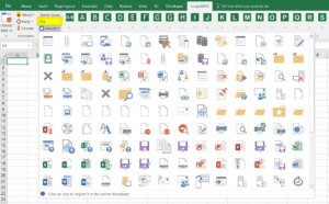iconos de excel y su utilidad