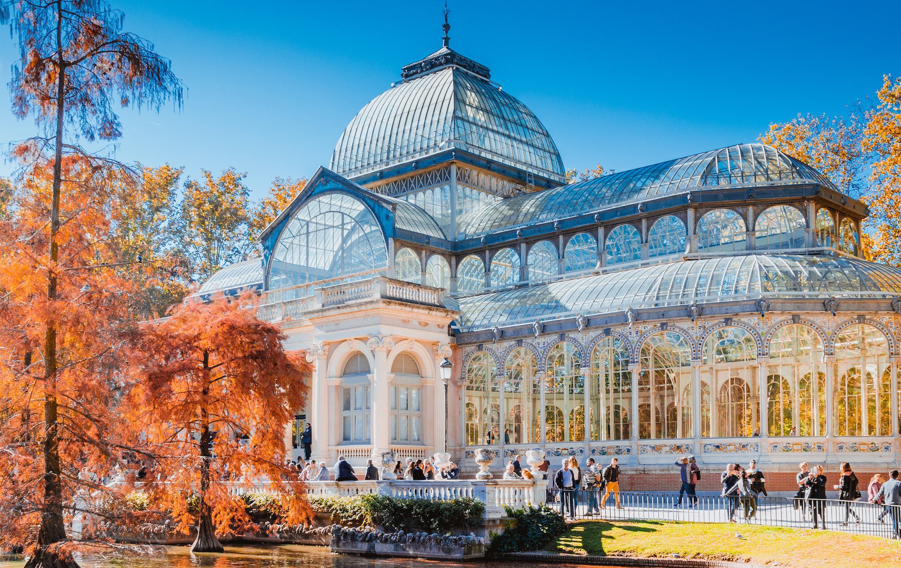 Cuándo vuelve a abrir el Palacio de Cristal 4 Palacio de Cristal cerrado y abierto