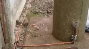 imagen conexion a tierra en estructura de hormigon