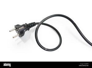 imagen de cables electricos y enchufe