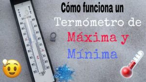 Termómetro de máxima y mínima: ¿Qué es y cómo funciona? 16 imagen de termometro de maxima y minima funcionando