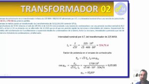 imagen de transformador trifasico con calculos de corriente