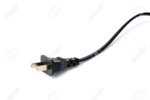 imagen de un enchufe y un cable electrico