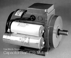 Cómo identificar el capacitor adecuado para un motor 18 imagen de un motor con un capacitor