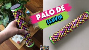 imagen de un palo de lluvia casero