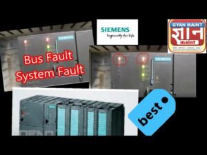imagen de un plc siemens con falla sf