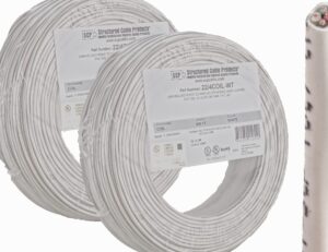 imagen de un rollo de cable de cobre