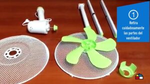 Conoce las partes esenciales del ventilador de pie para refrescarte con conocimiento 16 imagen de un ventilador de pie desarmado