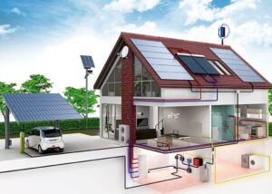 Normativa de instalaciones eléctricas en viviendas: ¡Infórmate ahora! 12 imagen de una casa con cables electricos correctamente instalados