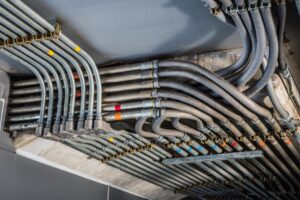 imagen de una tuberia conduit instalada correctamente