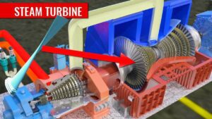 Cuáles son las máquinas térmicas más eficientes 9 imagen de una turbina de vapor en funcionamiento