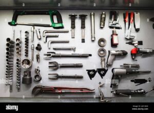 imagen de varias herramientas mecanicas