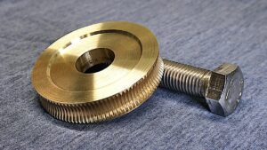 imagen tornillo sin fin casero en proceso