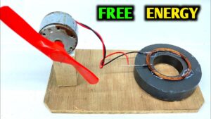 imanes y cables para generar electricidad