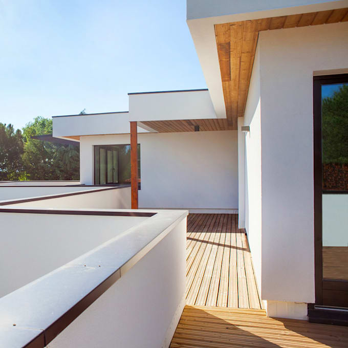 Pared impermeabilizada de casa