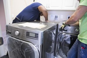 lavadora en bano residencial normativa vigente