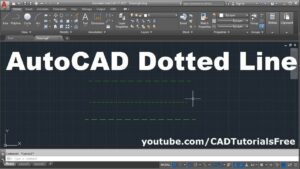 lineas punteadas en autocad