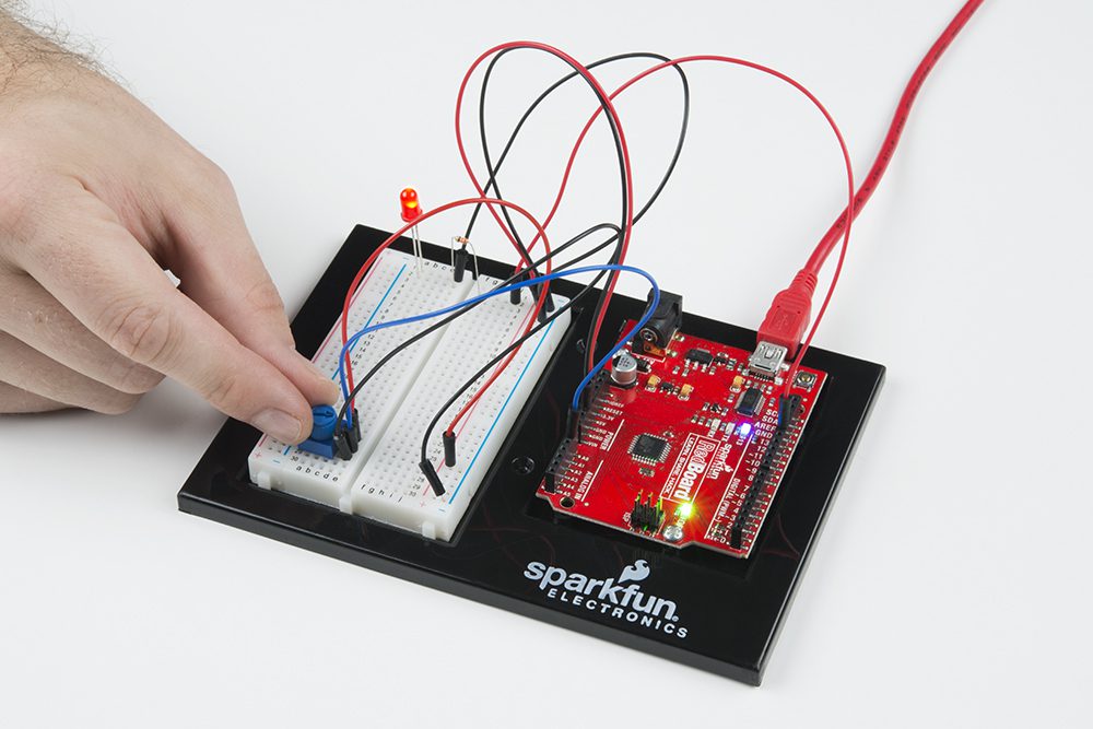 Cómo funciona un potenciómetro como sensor