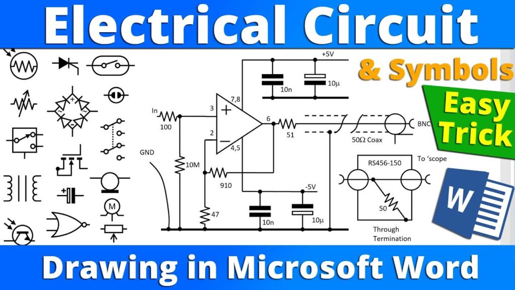 Cómo dibujar circuitos eléctricos en Word