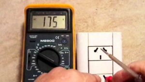 medidor de corriente electrica en baja tension