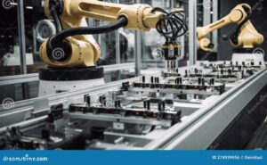 montaje de herramientas industriales en accion