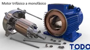 Convierte tu motor trifásico en monofásico en pocos pasos 9 motor trifasico convertido a monofasico en funcionamiento
